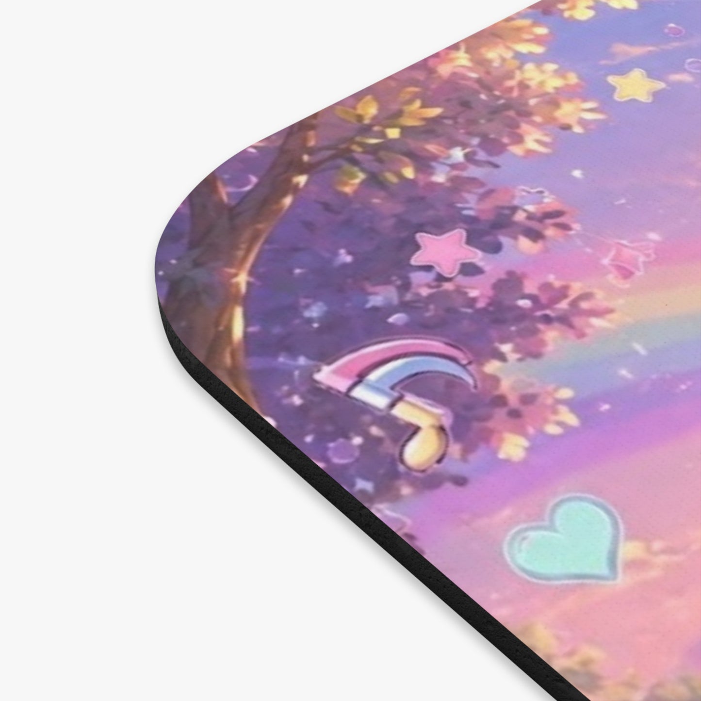 Tapis de Souris 22x18cm Licorne Kawaii – Design Arc-en-Ciel Pastel – Accessoire Bureau Gaming – Cadeau Femme Fille Amateur d’Univers Féérique