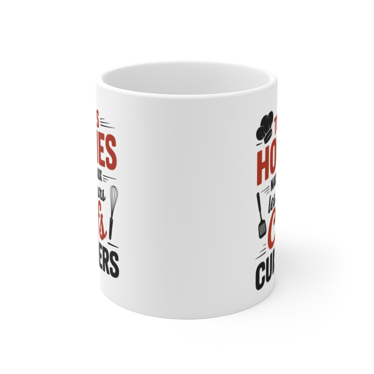 Mug Tous les Hommes Naissent Égaux – Les Meilleurs Deviennent Chefs Cuisiniers – Tasse Humour Cuisine