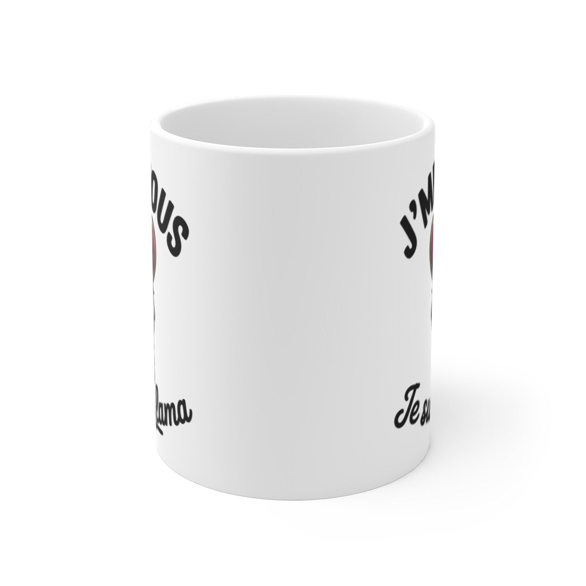 Mug Humour Lama – Tasse Drôle J’men Fous Je Suis Un Lama Céramique 325ml