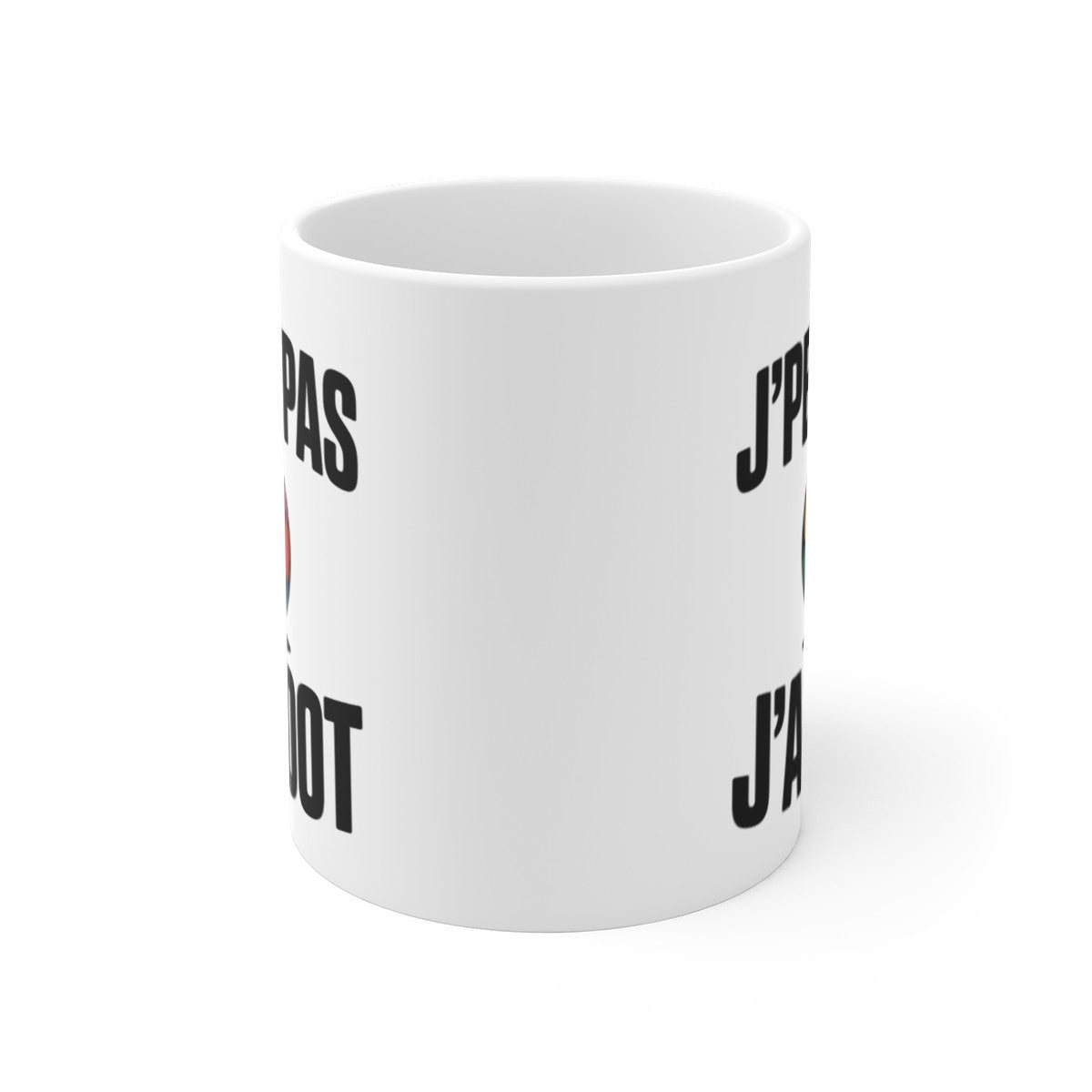 Mug J’peux Pas J’ai Foot – Tasse Humour Football Supporter Joueur Cadeau Original