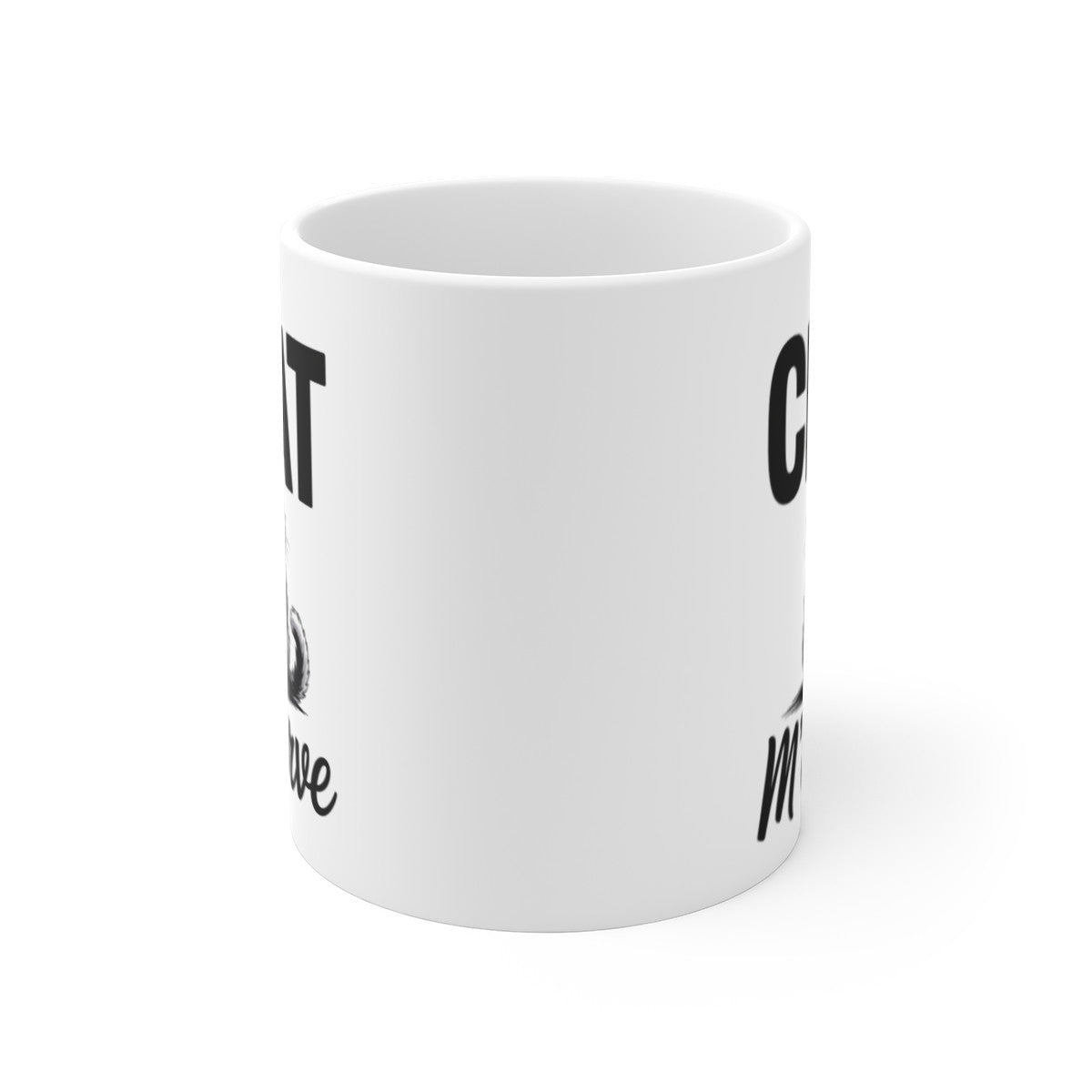 Mug Chat M’énerve – Tasse Humour Chat Grincheux avec Café – Cadeau Drôle Amoureux des Chats