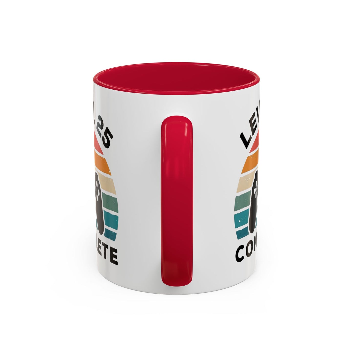 Tasse Level 25 Complète – Mug Gamer 25 Ans Homme Femme – Cadeau Anniversaire 25 Ans Gaming Console 325 ml