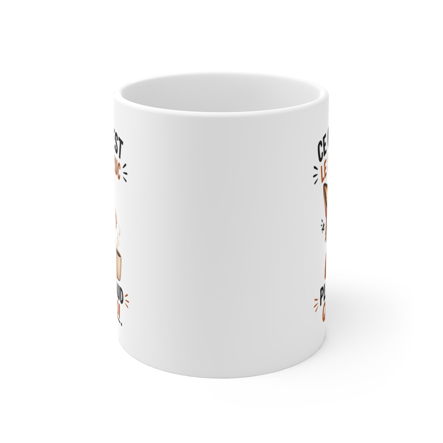 Tasse Ce Café Est Le Seul Truc Plus Chaud Que Moi – Mug Renard Humour et Café – Cadeau Original 325ml