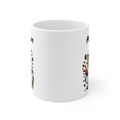 Tasse Personnalisable Dragon Sorcière – Mug Halloween Prénom 325ml – Cadeau Fantaisie Original