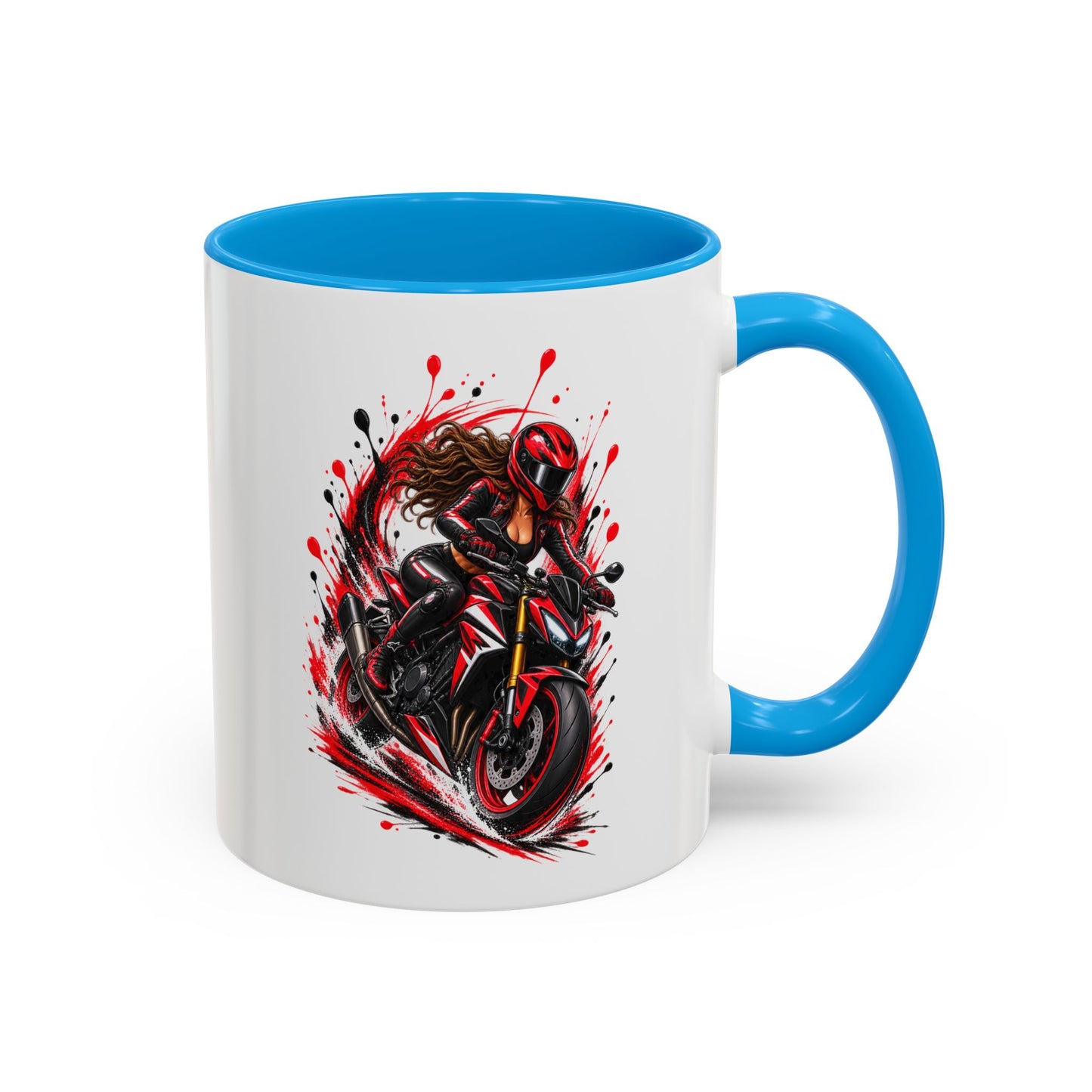 Mug Moto Femme – Tasse Motarde Passion Moto – Cadeau Original Femme – Amatrice de Moto et Sensations Fortes