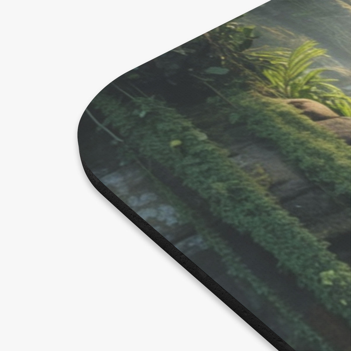 Tapis de souris 22x18 cm – Toucan & Cascade Tropicale – Nature Exotique & Couleurs Vibrantes – Ambiance Jungle