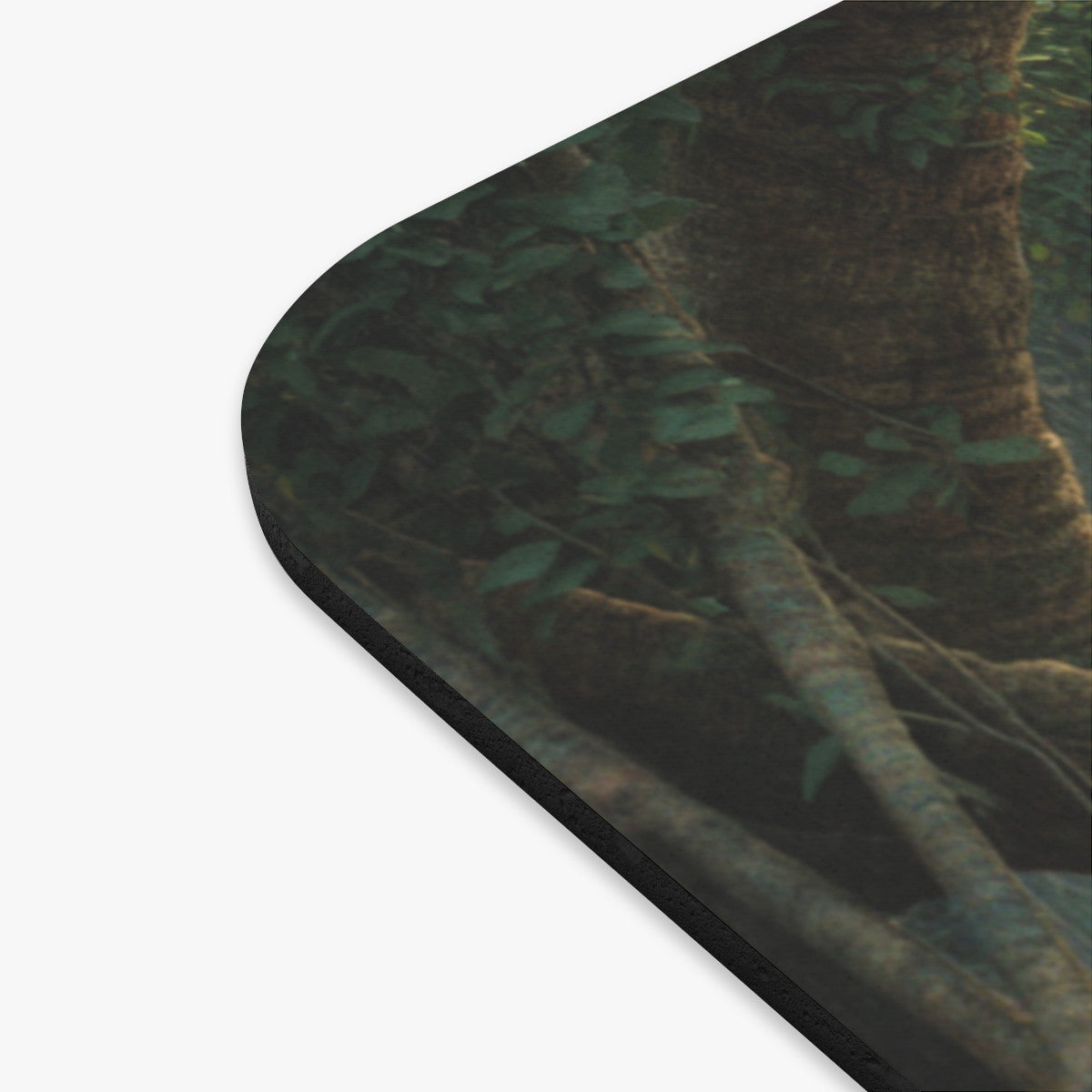 Tapis de souris 22x18 cm – Crocodile dans la Mangrove – Jungle Tropicale Mystérieuse – Nature Sauvage & Aventurière