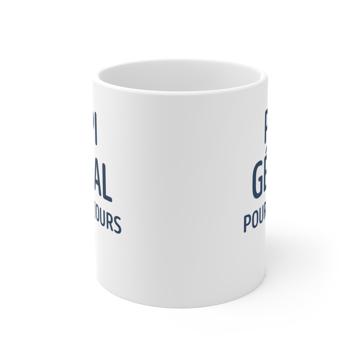 Tasse Papi Génial – Mug Message Amour Grand-Père – Cadeau Papi Original Fête des Grands-Pères 325ml