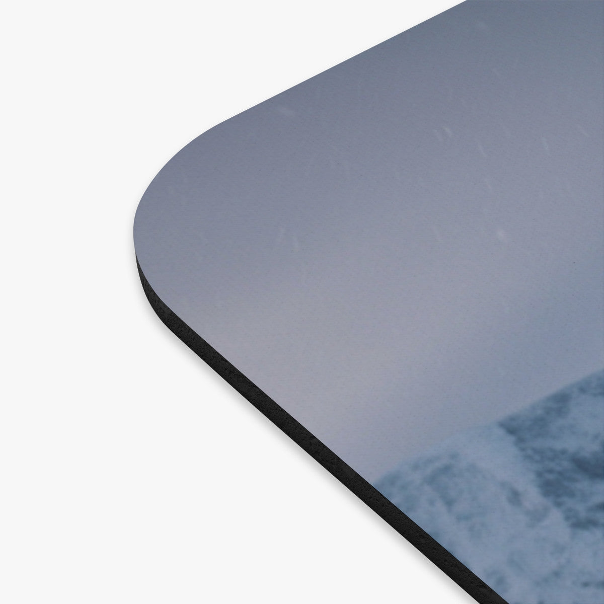 Tapis de souris 22x18 cm – Mammouth Laineux dans la Neige – Monde Glaciaire & Préhistoire