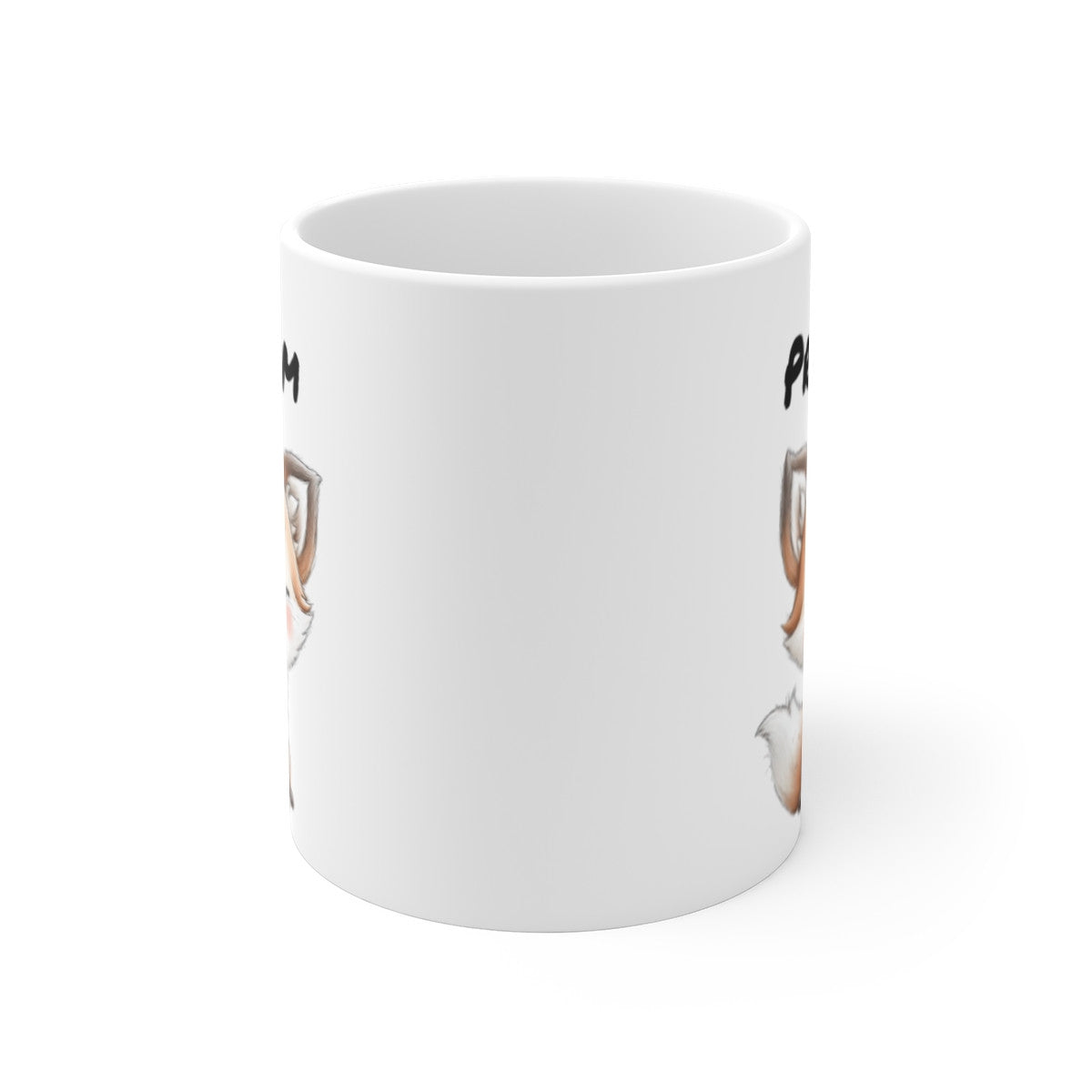 Tasse Personnalisable Renard Mignon – Mug Prénom Animaux Doux – Cadeau Nature Poétique 325 ml