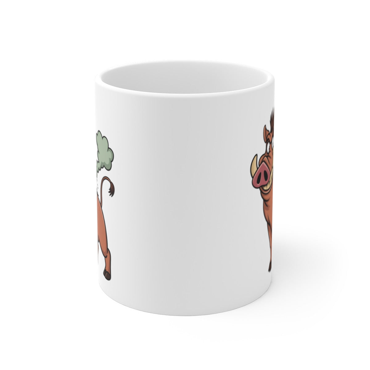 Mug Sanglier Humour Pet Rigolo – Tasse Drôle Cochon Sauvage Cartoon – Cadeau Décalé Chasseur, Ami, Collègue 325 ml