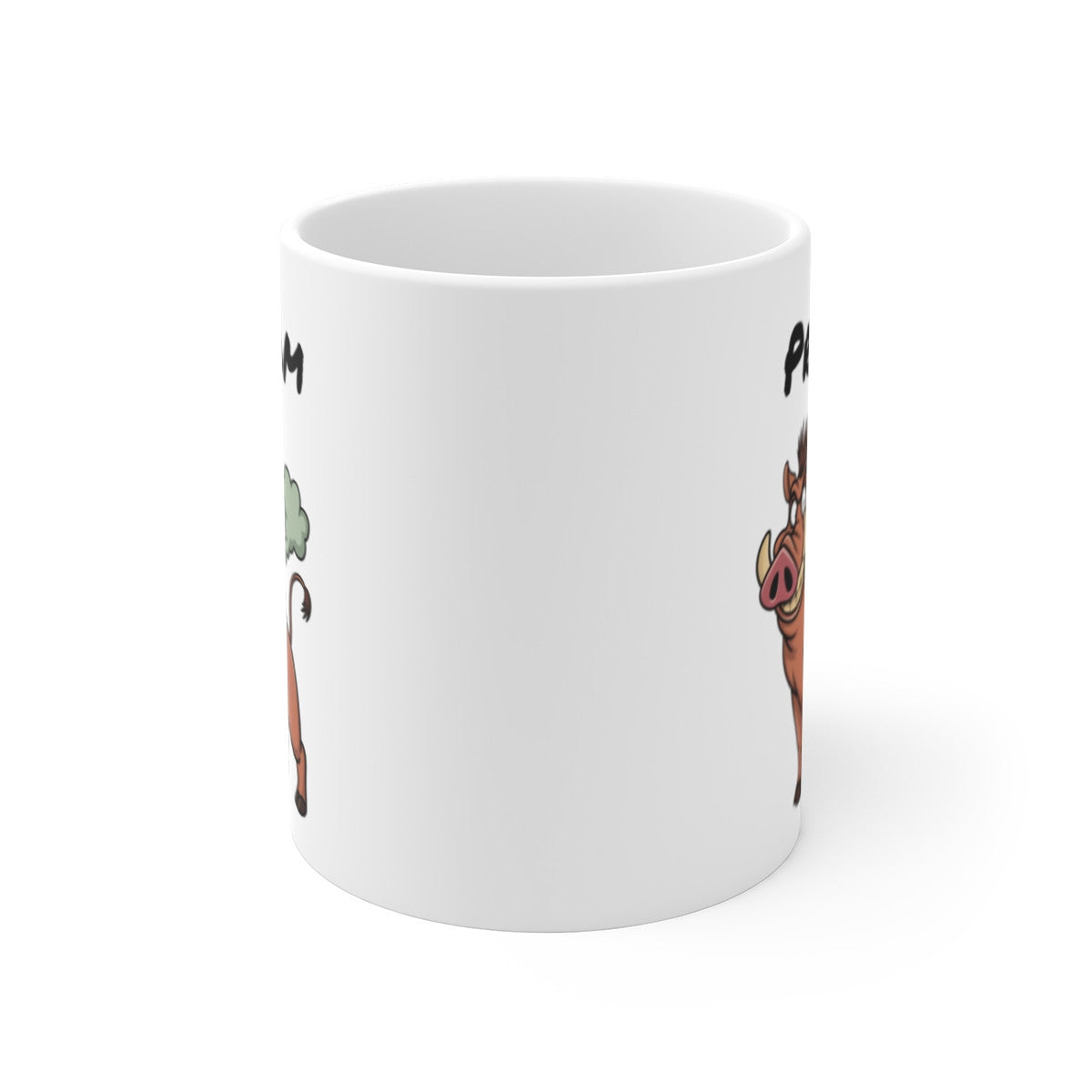 Mug Sanglier Humour Illustration Drôle – Tasse Céramique Cartoon 325ml Cadeau Rigolo Original
