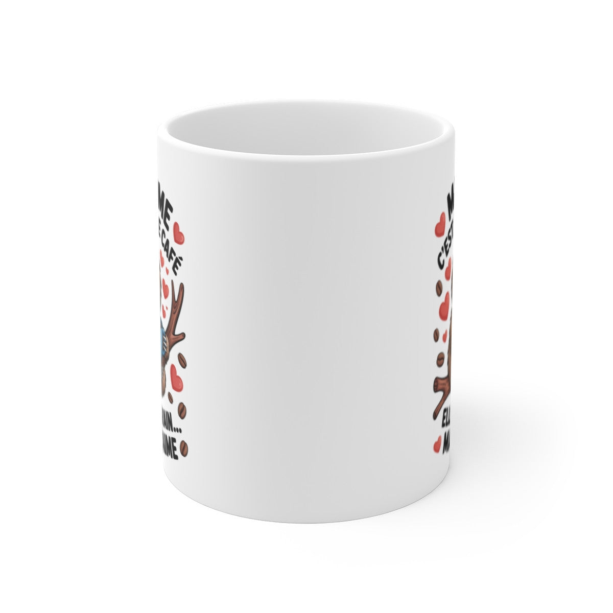 Tasse Ma Femme C’est Comme le Café – Mug Humour Amour Paresseux 325ml Cadeau Femme