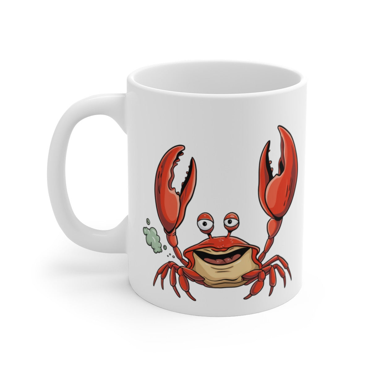 Tasse Humour Crabe Rigolo – Mug Cartoon Drôle 325ml Cadeau Original Collègue Ami
