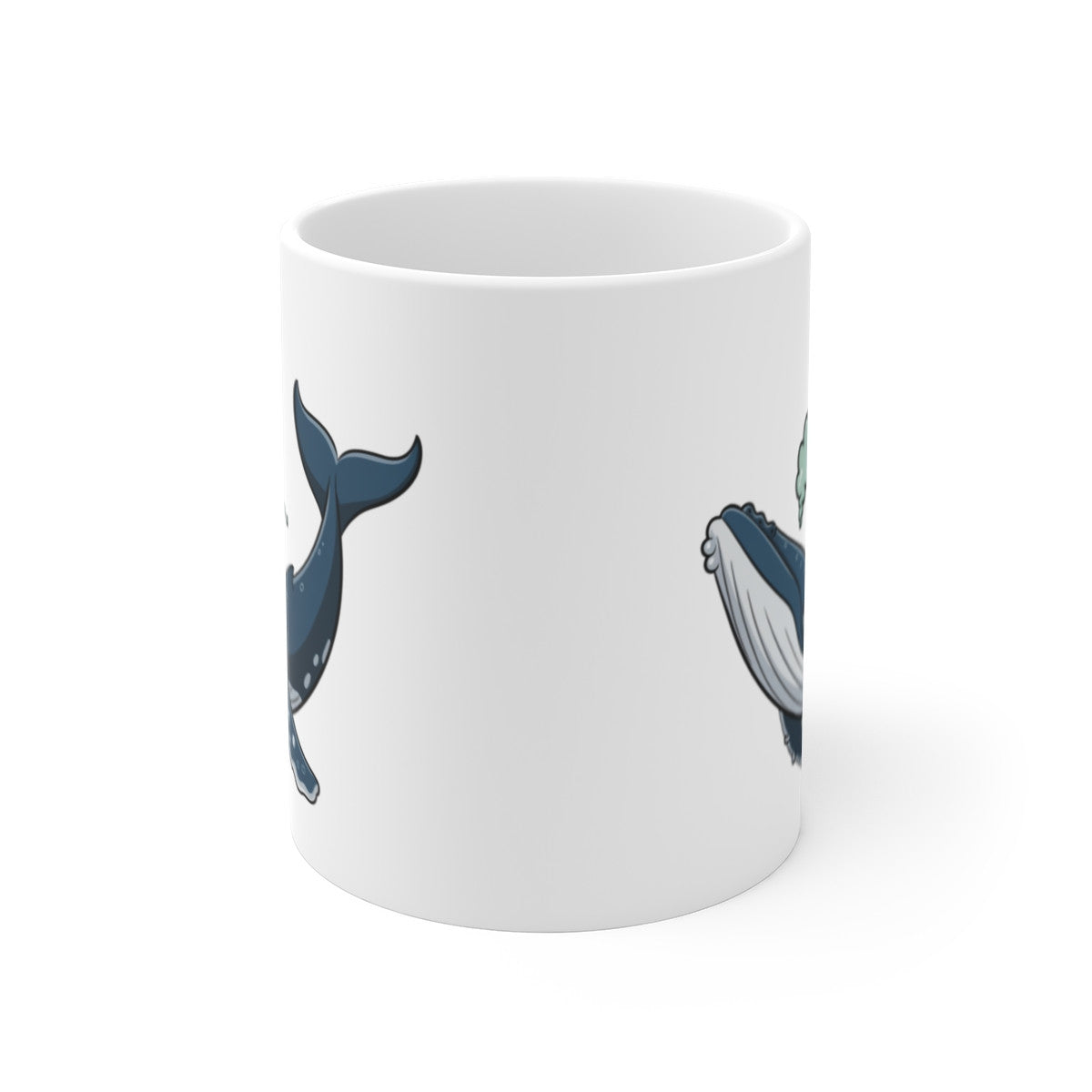 Tasse Humour Baleine Rigolote – Mug Cartoon Marin 325ml Cadeau Drôle Original