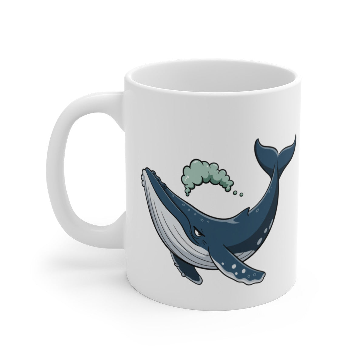 Tasse Humour Baleine Rigolote – Mug Cartoon Marin 325ml Cadeau Drôle Original