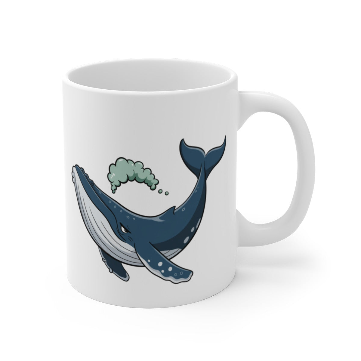 Tasse Humour Baleine Rigolote – Mug Cartoon Marin 325ml Cadeau Drôle Original