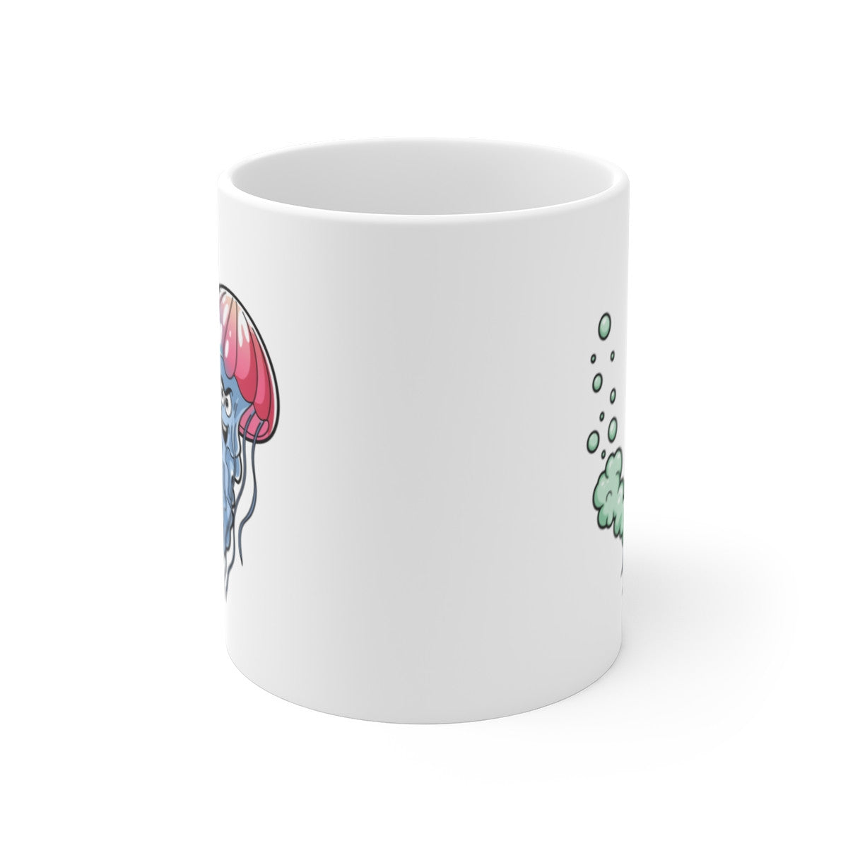 Tasse Humour Méduse Rigolote – Mug Cartoon Marin 325ml Cadeau Drôle Original