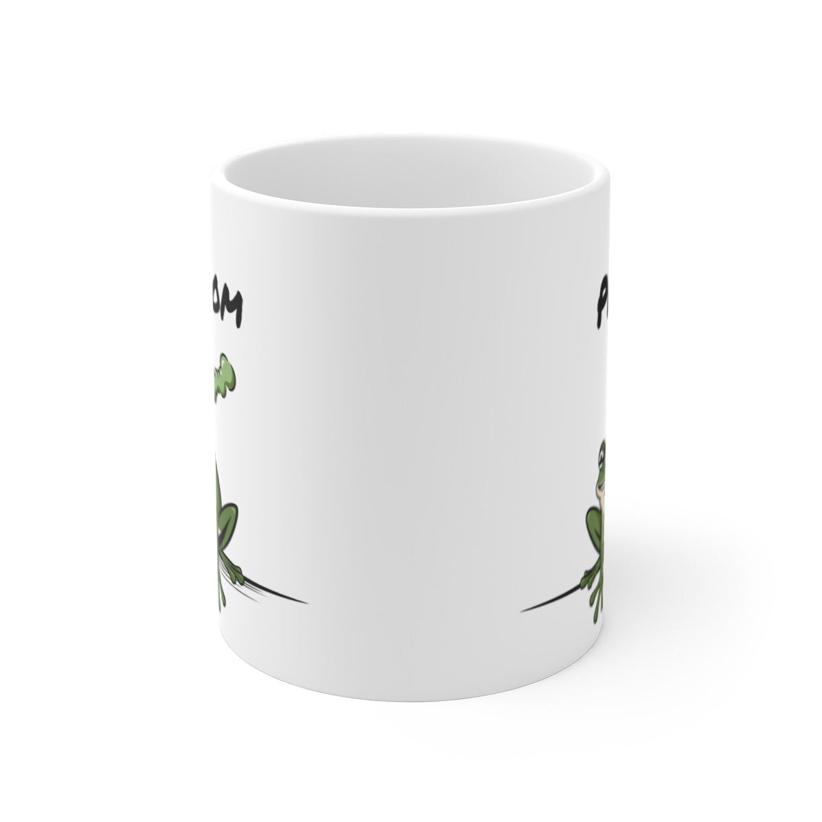 Tasse Personnalisable Grenouille qui Pète – Mug Humour Animal Rigolo avec Prénom 325ml Cadeau Original