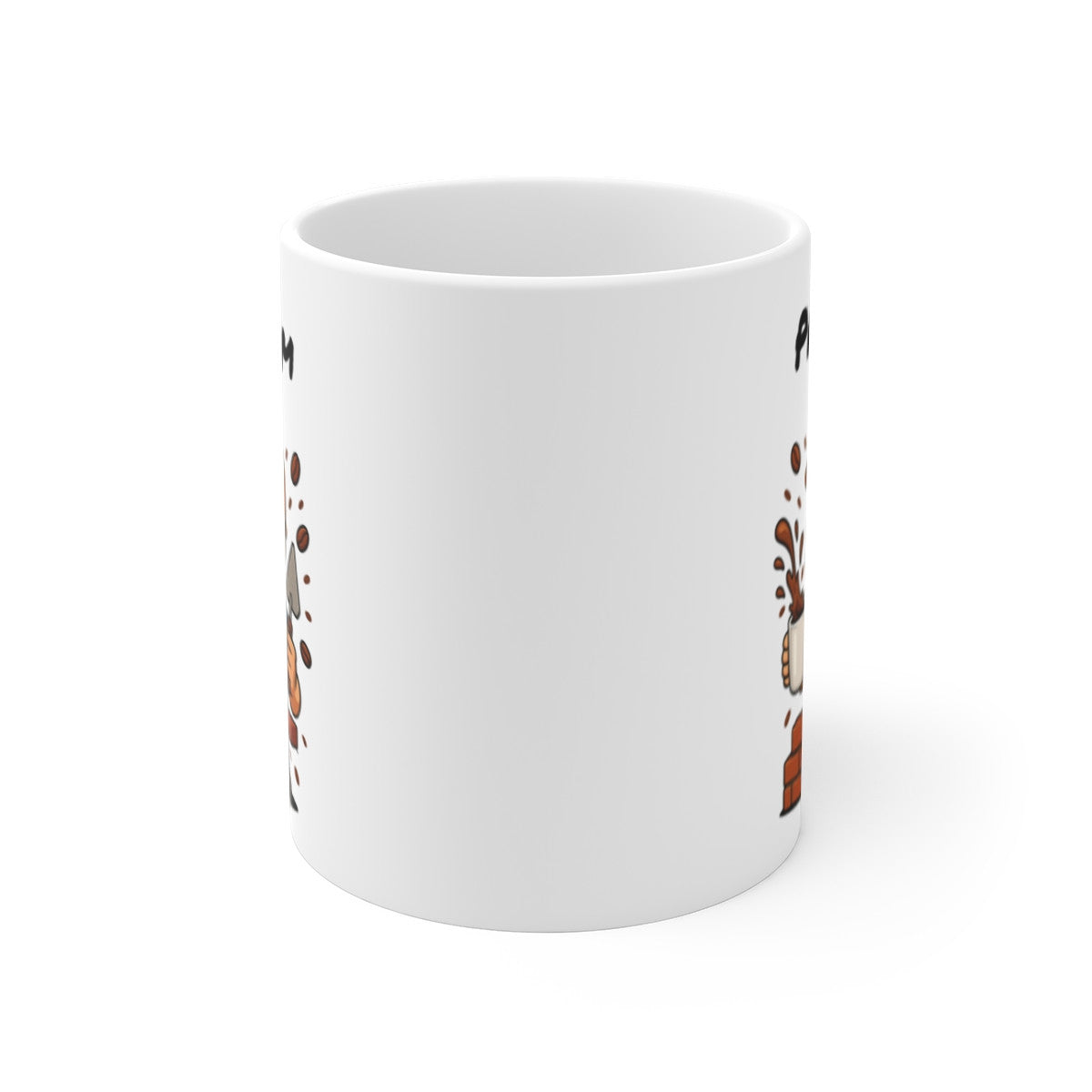 Mug Maçon Café Briques – Tasse Humour Chantier 325ml – Cadeau Ouvrier, Artisan, BTP – Céramique,