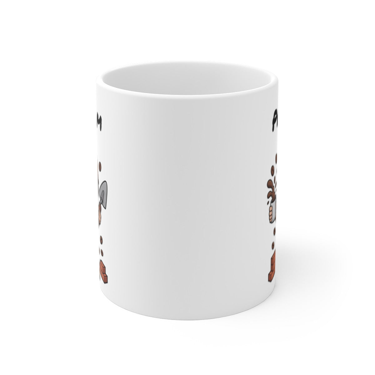 Mug Personnalisable Maçonne Femme – Tasse Artisane Café 325ml avec Prénom – Cadeau Bricoleuse, Chantier, Collègue