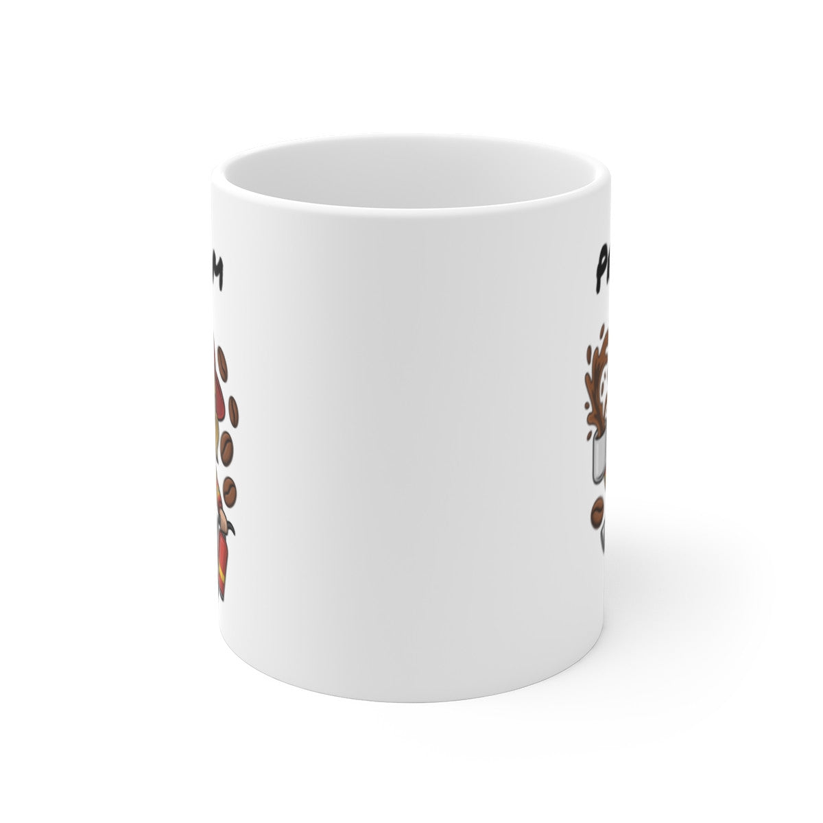 Mug Personnalisable Pompier Femme – Tasse Sapeur-Pompier 325ml avec Prénom – Cadeau Héroïne Café, Caserne, Humour
