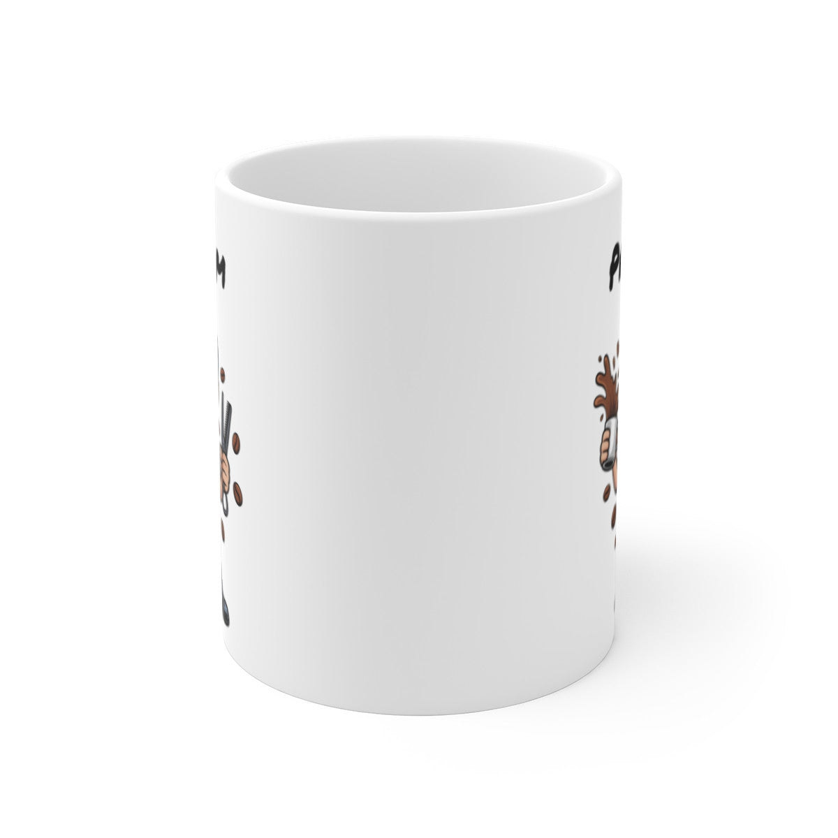 Mug Personnalisable Coiffeur Homme – Tasse Métier Salon 325ml avec Prénom – Cadeau Barbier, Café, Humour & Beauté