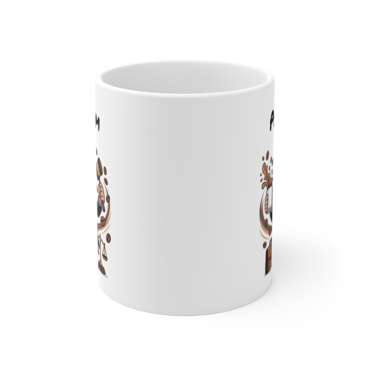 Tasse Avocat Personnalisable Prénom – Mug Justice Café Maillet 325ml – Cadeau Homme Professionnel Bureau