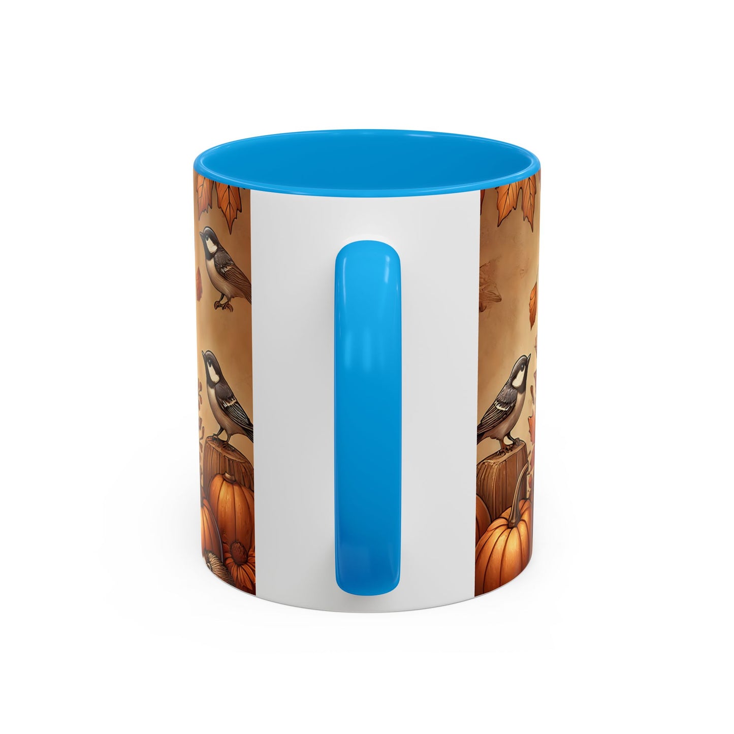 Tasse Hérisson Halloween – Mug Automnal avec Citrouille, Feuilles d’Automne et Chapeau de Sorcière – Design Mignon 325ml