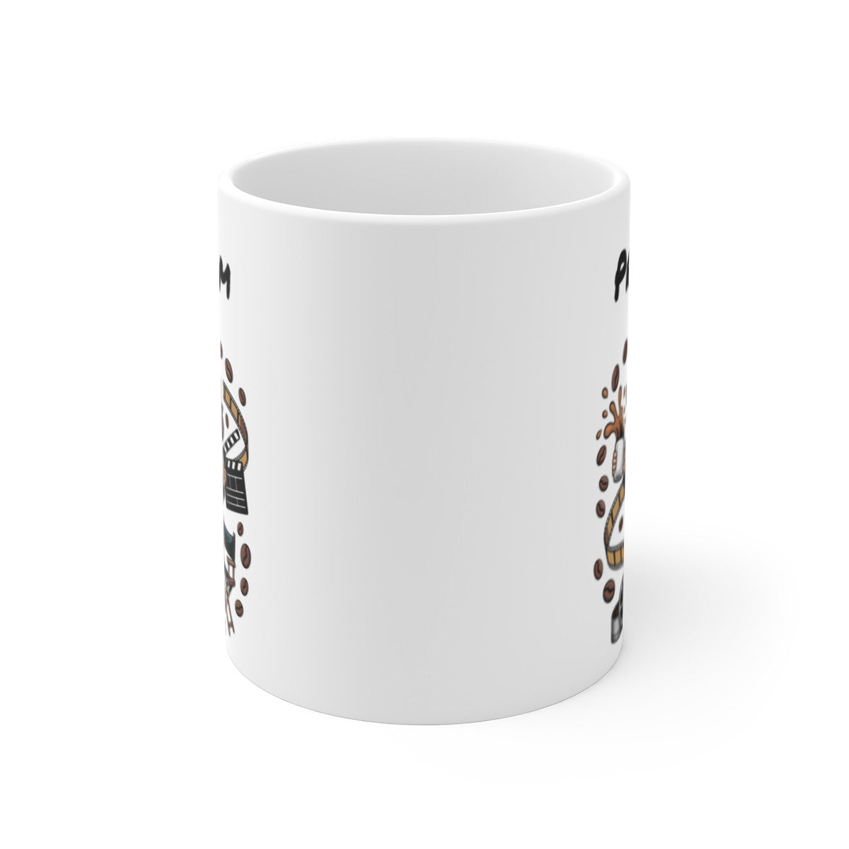 Mug Personnalisable Réalisatrice Cinéma – Tasse Cinéaste Femme avec Prénom – Cadeau Film & Clap