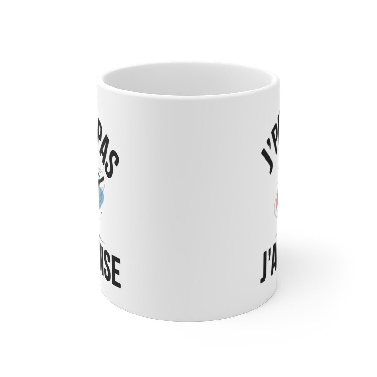 Mug Danse J’peux pas j’ai danse – Illustration Danseuse Ballet Moderne – Tasse Céramique 325ml