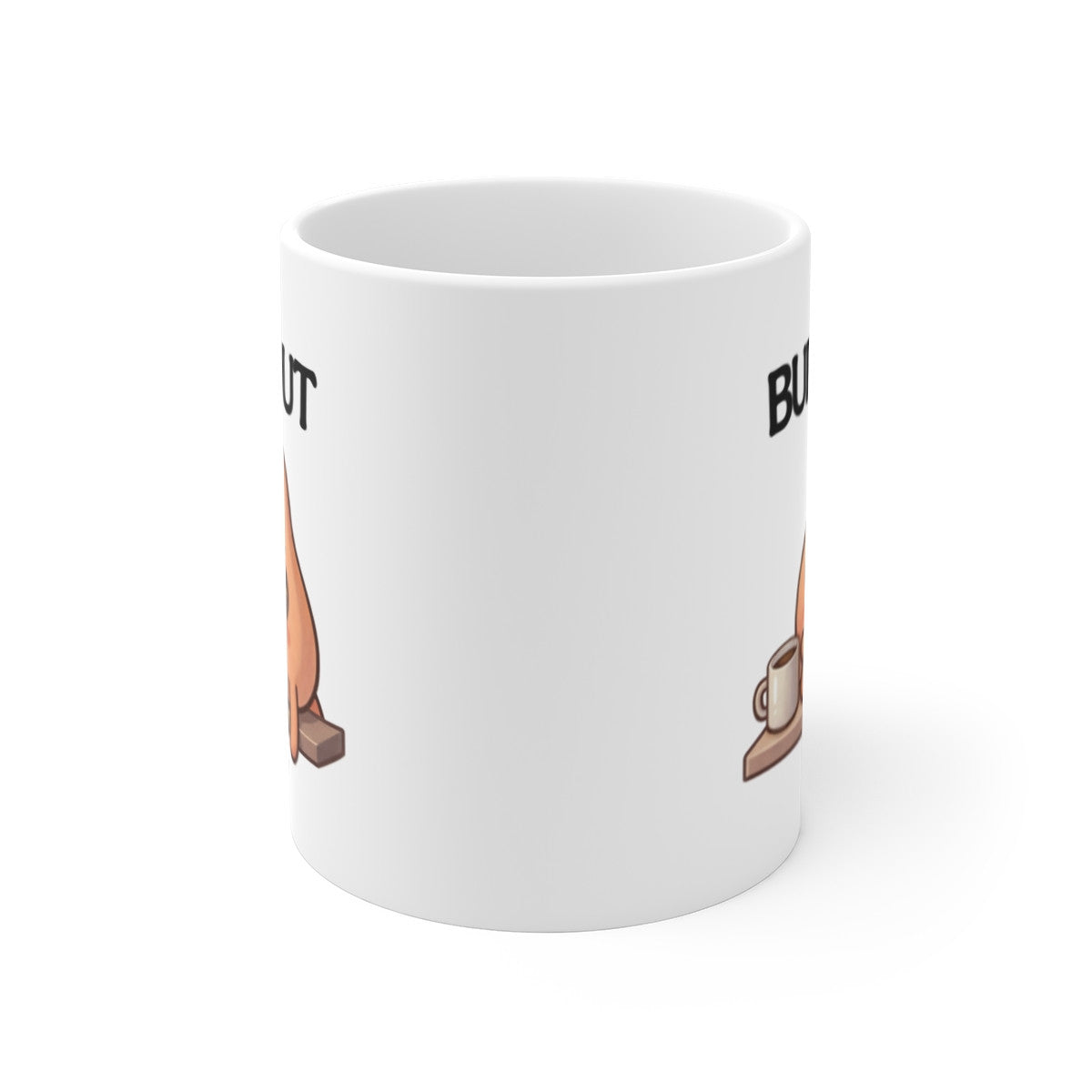 Mug Humour Adulte Testicules – Tasse Drôle Fatigue Café – Cadeau Humour Décalé – Céramique 325ml