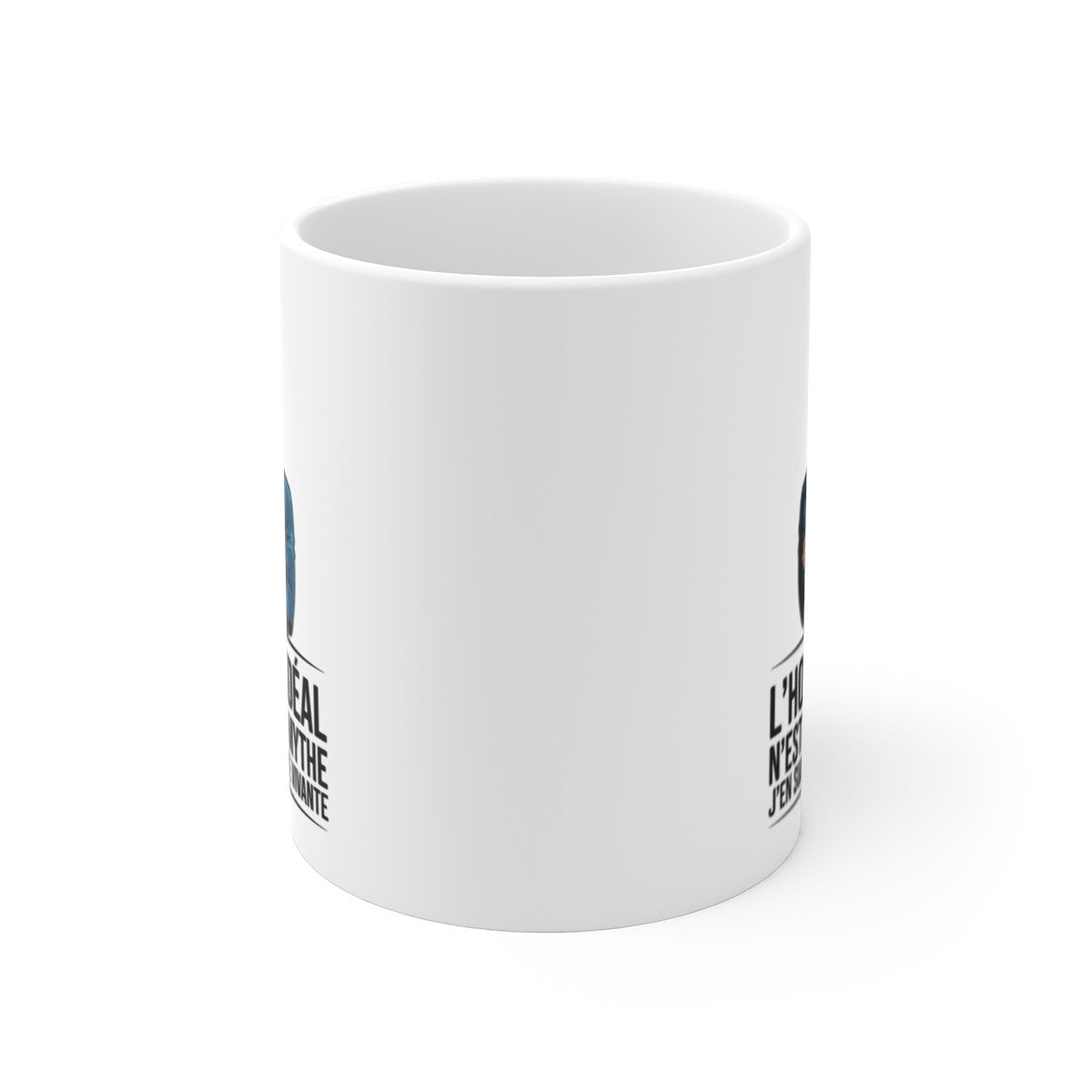 Mug Humour Homme – Tasse Confiance et Autodérision – Cadeau Original Masculin – Céramique 325ml