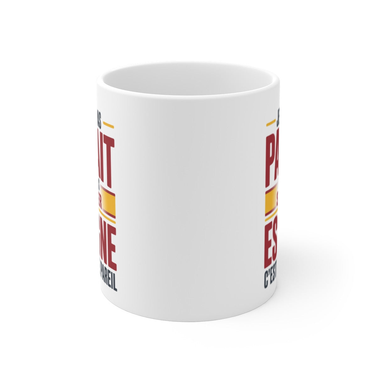 Mug Supporter Espagne Humour – Je Ne Suis Pas Parfait – Tasse Football Espagnol – Cadeau Fan Équipe