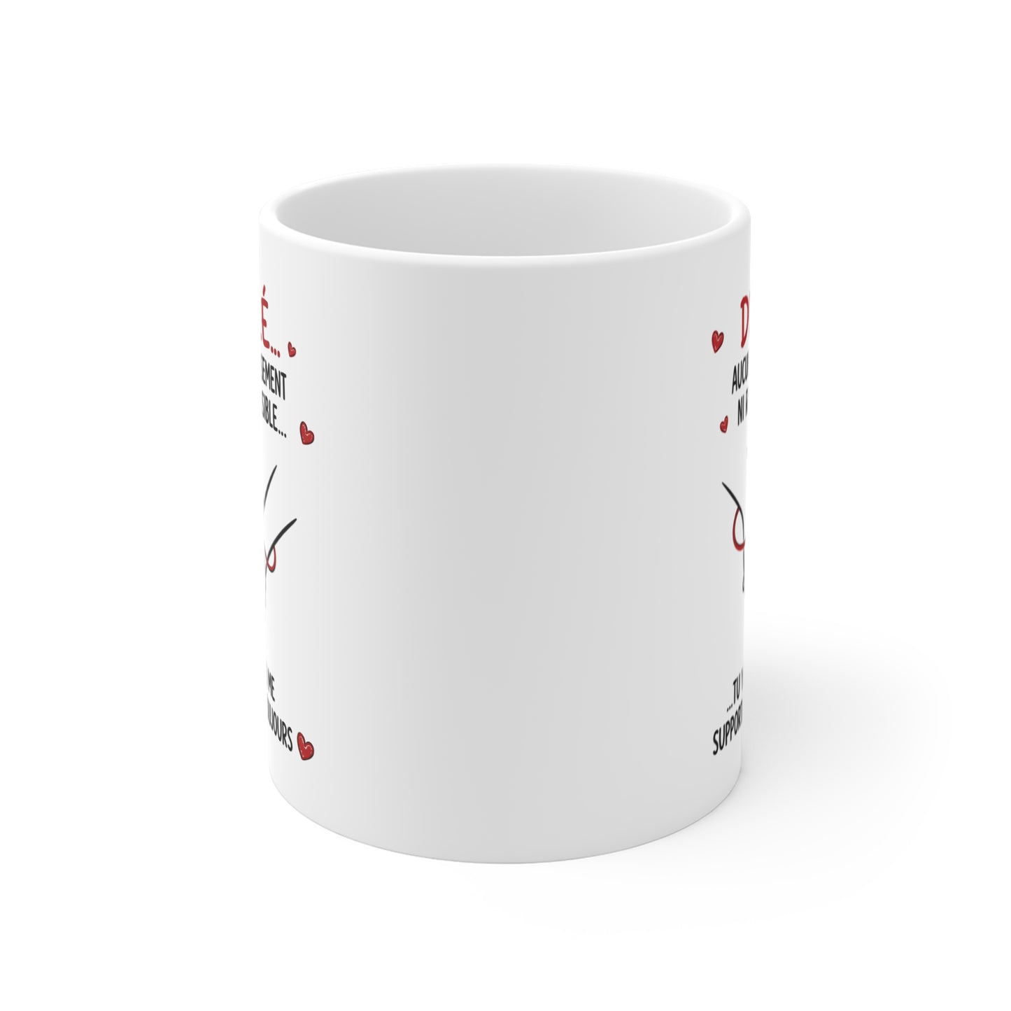 Tasse Désolé Aucun Remboursement Ni Retour Possible – Mug Couple Humour Amour – Cadeau Homme Femme 325ml