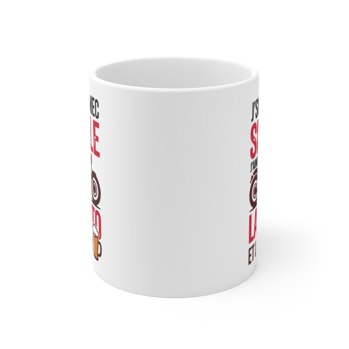 Mug Humour Moto Motard – Tasse Drôle Apéro – Cadeau Homme 325ml