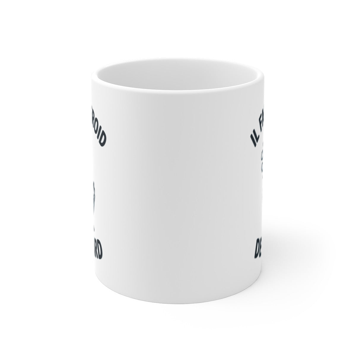 Mug Canard Hiver – “Il Fait un Froid de Canard” – Illustration Drôle Hivernale 325ml