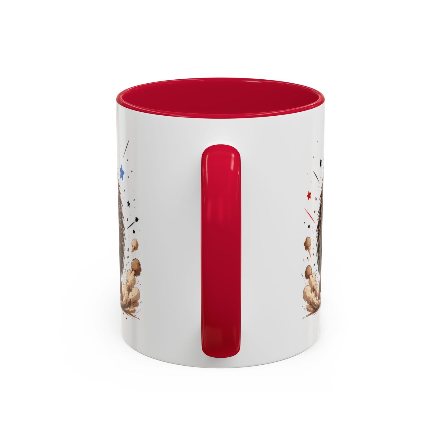 Tasse Qui S’y Frotte S’y Pique – Mug Hérisson Boxeur Humour – Cadeau Drôle Original 325ml