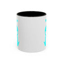 Teecustom Mug Alien Bleu Clair Personnalisé avec Prénom – Extraterrestre Humour Signe JUL – Mug Céramique Couleurs au Choix
