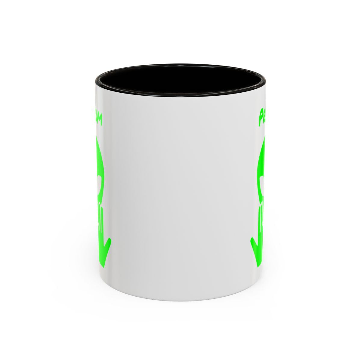 Teecustom Mug Alien Vert Personnalisé avec Prénom – Extraterrestre Humour Signe JUL – Mug Céramique Couleurs au Choix