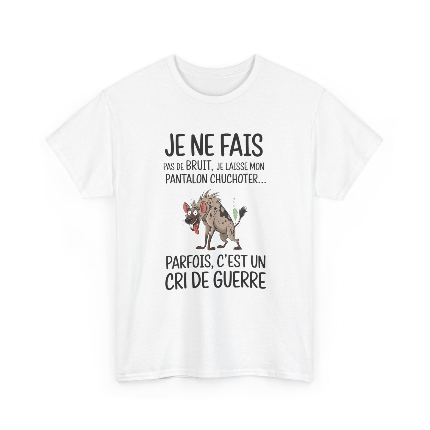 Tee-Shirt Je Ne Fais Pas de Bruit Je Laisse Mon Pantalon Chuchoter – Humour Pet Drôle – Cadeau Homme Femme Blague Adulte