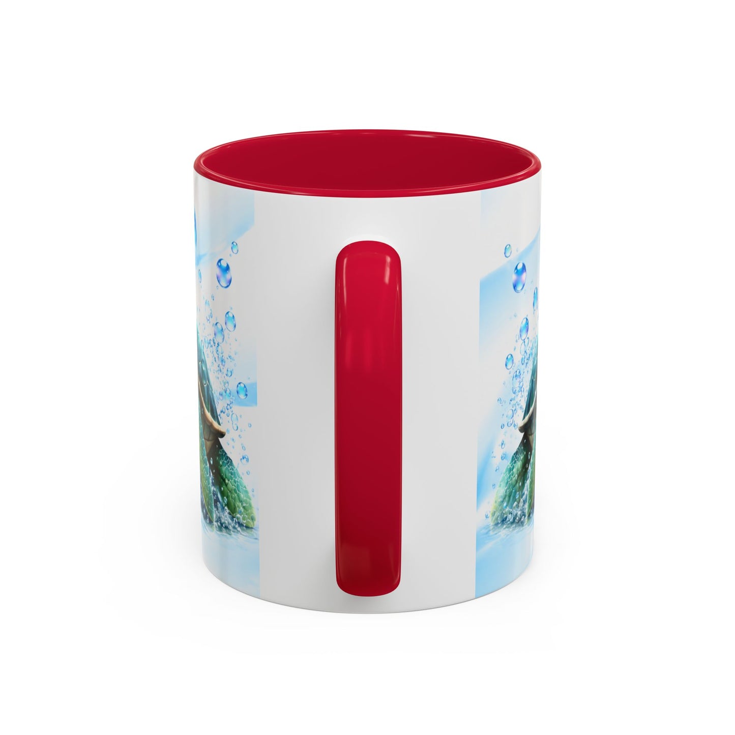 Tasse Tortue Marine Mignonne – Mug Kawaii Animal Océan et Bébé Tortue – Cadeau Amoureux des Tortues 325ml