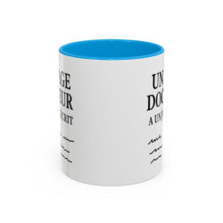 Teecustom Mug Citation Humour – Un Sage Docteur A Un Jour Écrit – Tasse Message Drôle