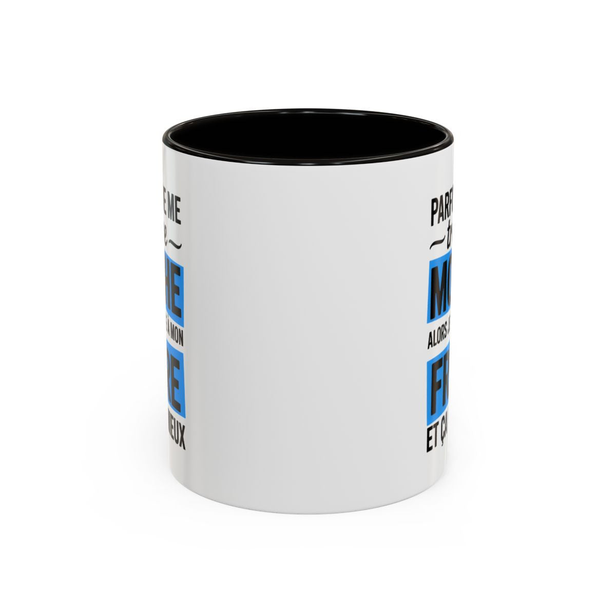 Mug Frère Humour 325ml – Tasse Message Drôle “Parfois Je Me Trouve Moche Alors Je Pense à Mon Frère” – Cadeau Frangin Original