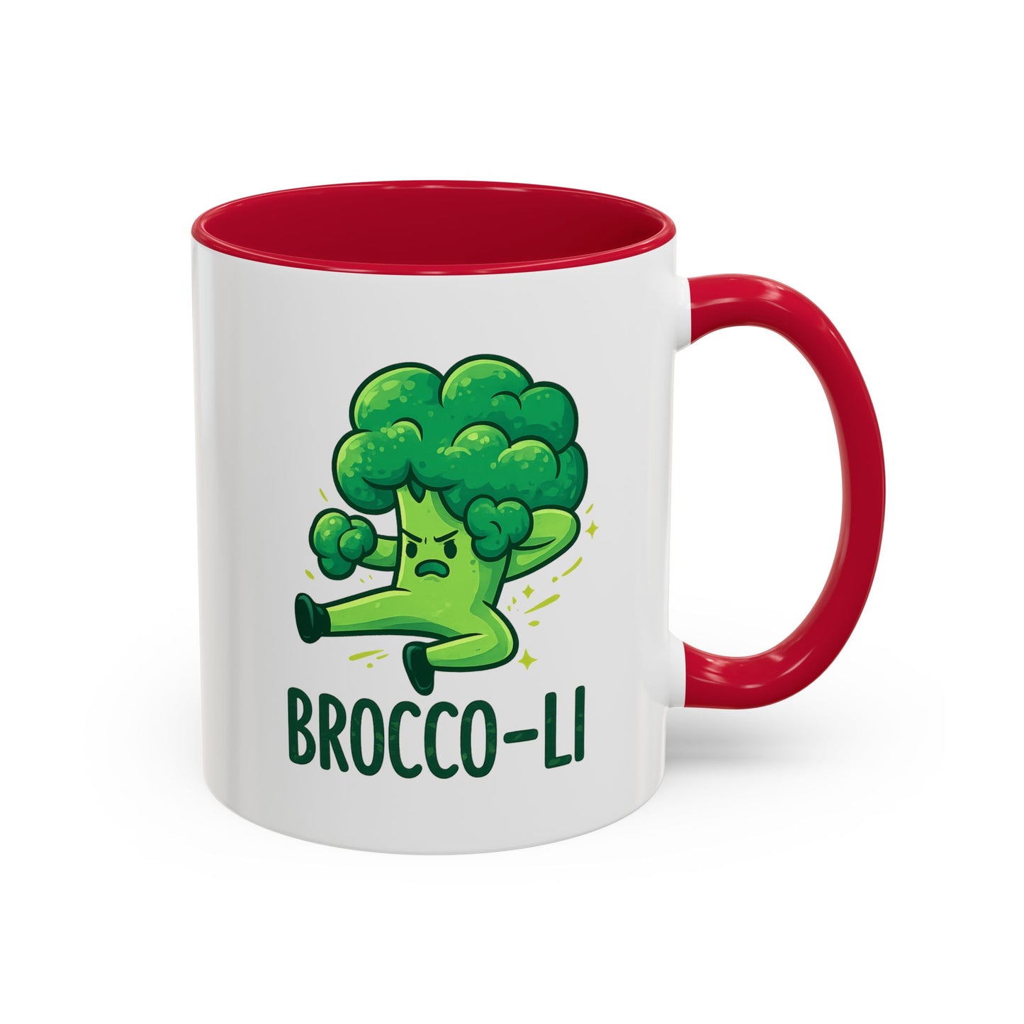 Tasse Brocco-li Humoristique – Mug Brocoli Fun Sport – Cadeau Drôle Légume – Céramique 325ml