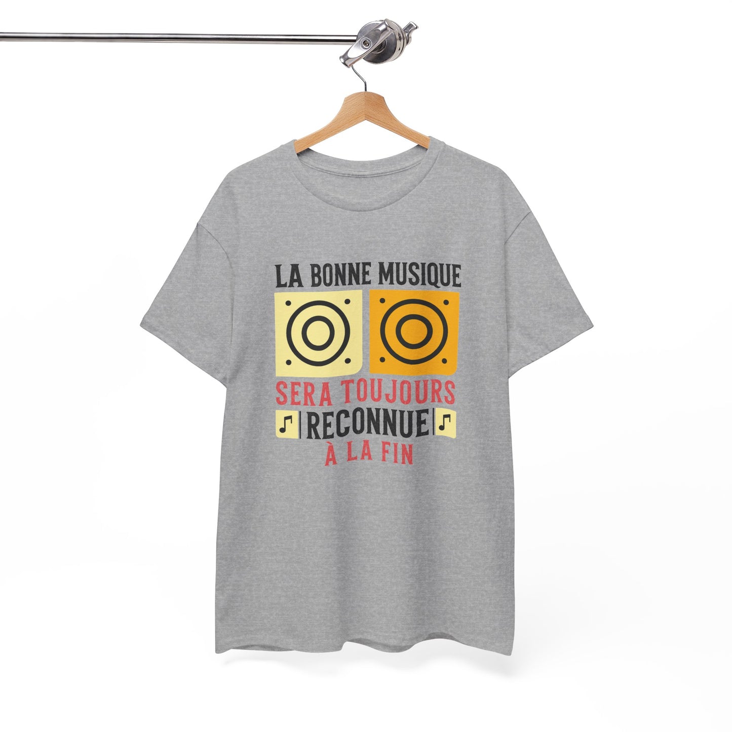 Tee Shirt Homme et Femme Musique Mélomane Passion Musicale Enceinte Son Vintage Idée Cadeau