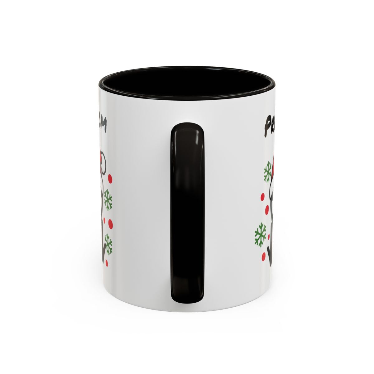 Teecustom Mug Alien Personnalisé avec Prénom Tasse Humour Noël OVNI Signe Jul Cadeau Drôle et Original