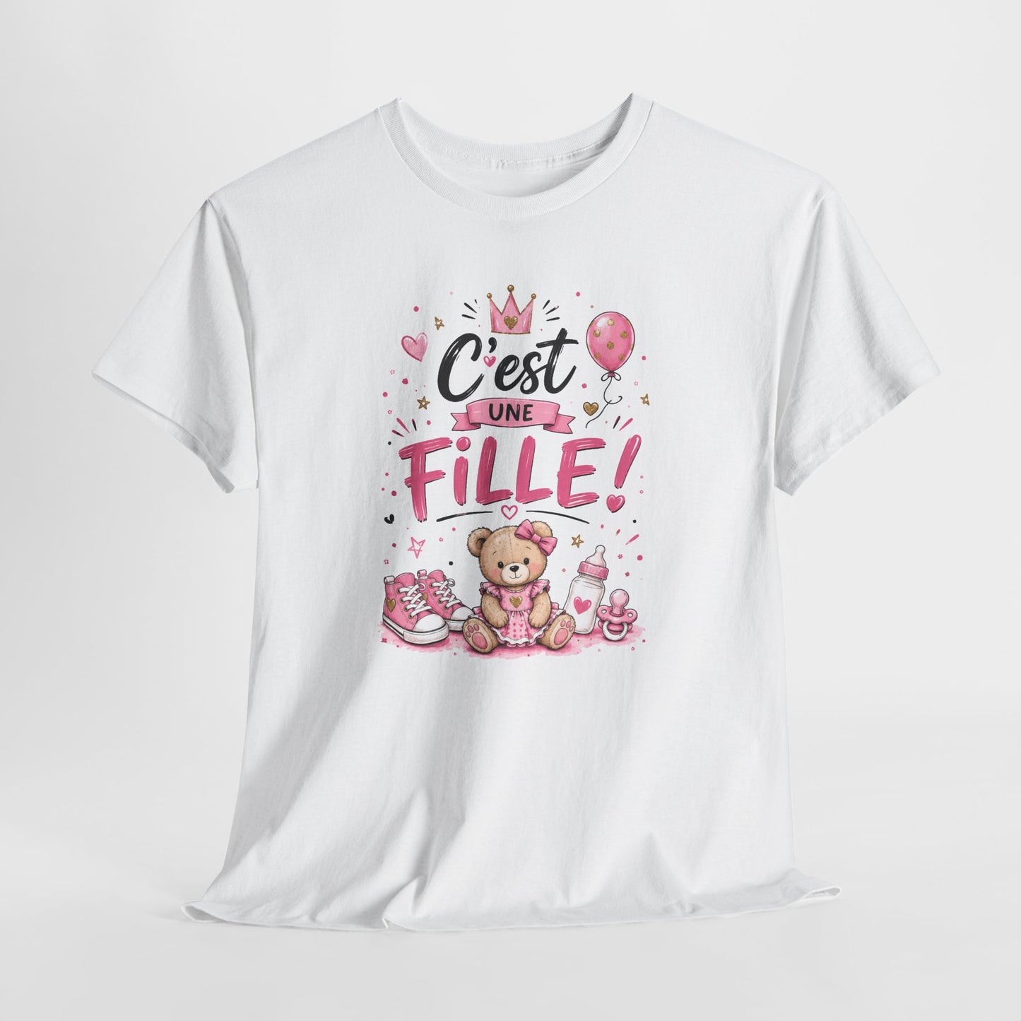 Tee Shirt Annonce Grossesse Homme et Femme Révélation Sexe Enfant Future Maman Futur Papa Cadeau