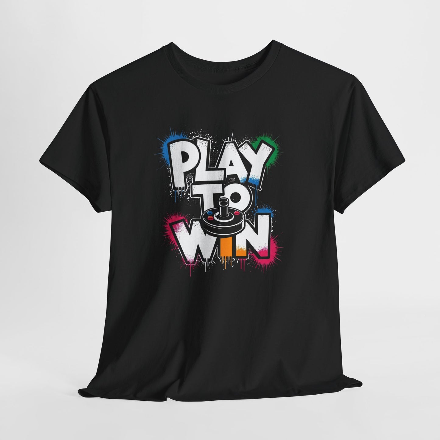 Tee-Shirt Gaming Homme et Femme – Gamer Jeu Vidéo Arcade Rétro Joystick – Cadeau Original pour Passionné de Jeux Vidéo