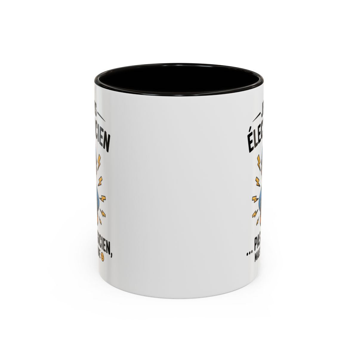 Mug Électricien Humour – Je Suis Électricien – Tasse Métier Électricité – Cadeau Artisan – 325 ml